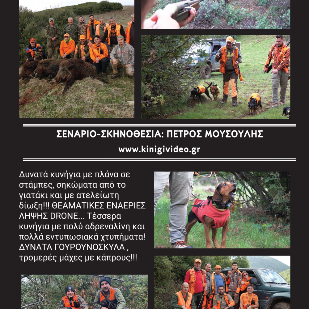 ΚΥΝΗΓΙ ΑΓΡΙΟΧΟΙΡΩΝ 2024 - Πίσω